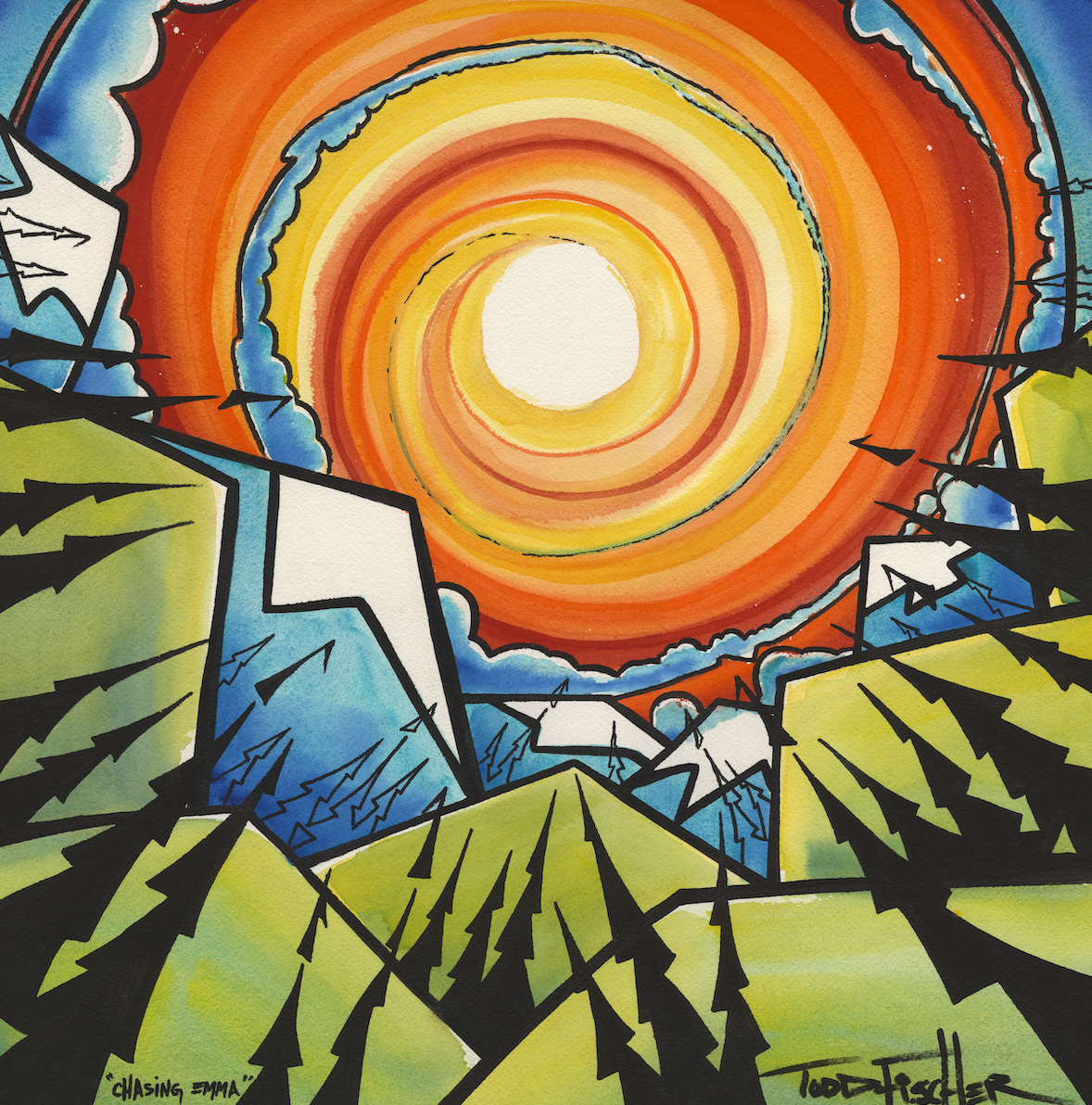 Chasing Emma print