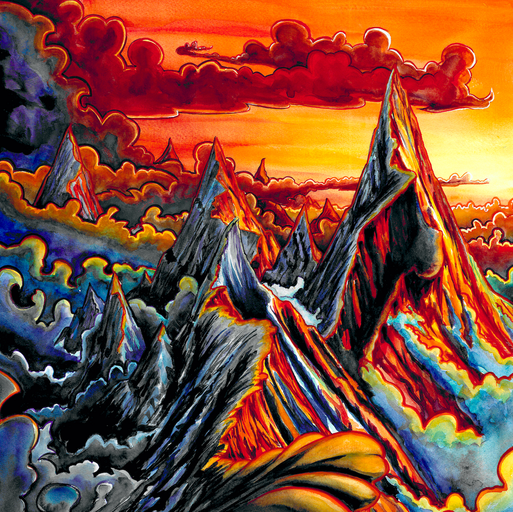 Sky & Mountains print