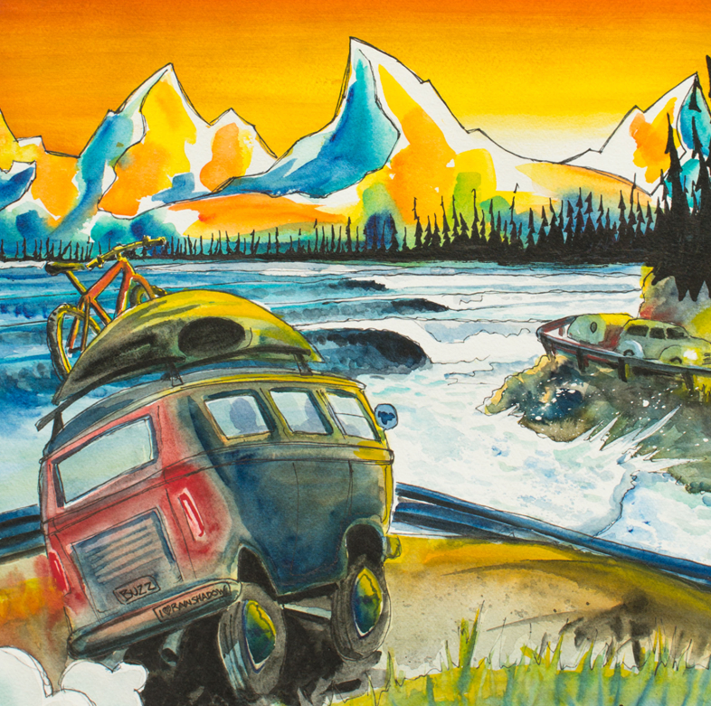 Sun Chaser print