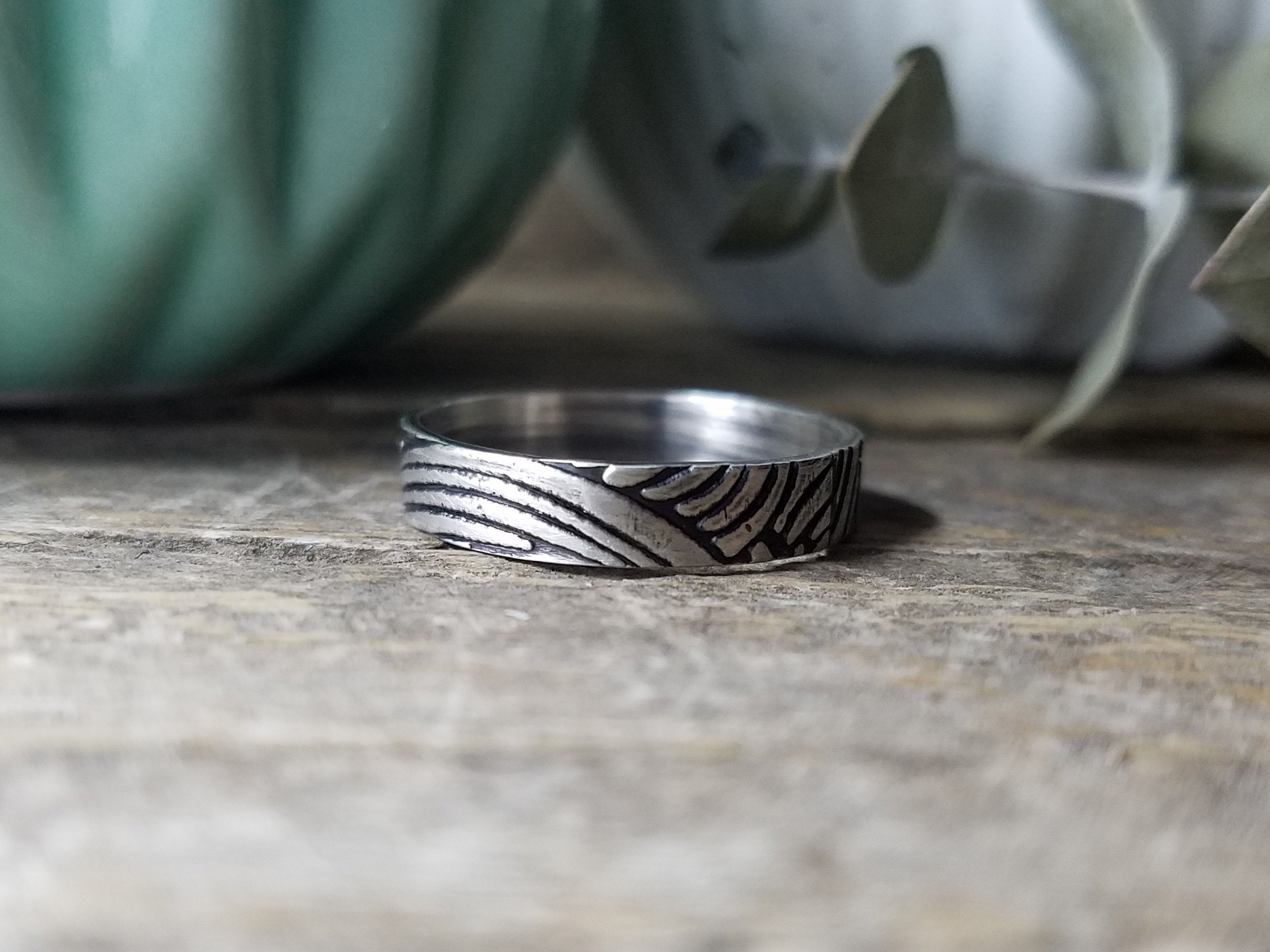 Feather | Flat Stax | Stacking Ring