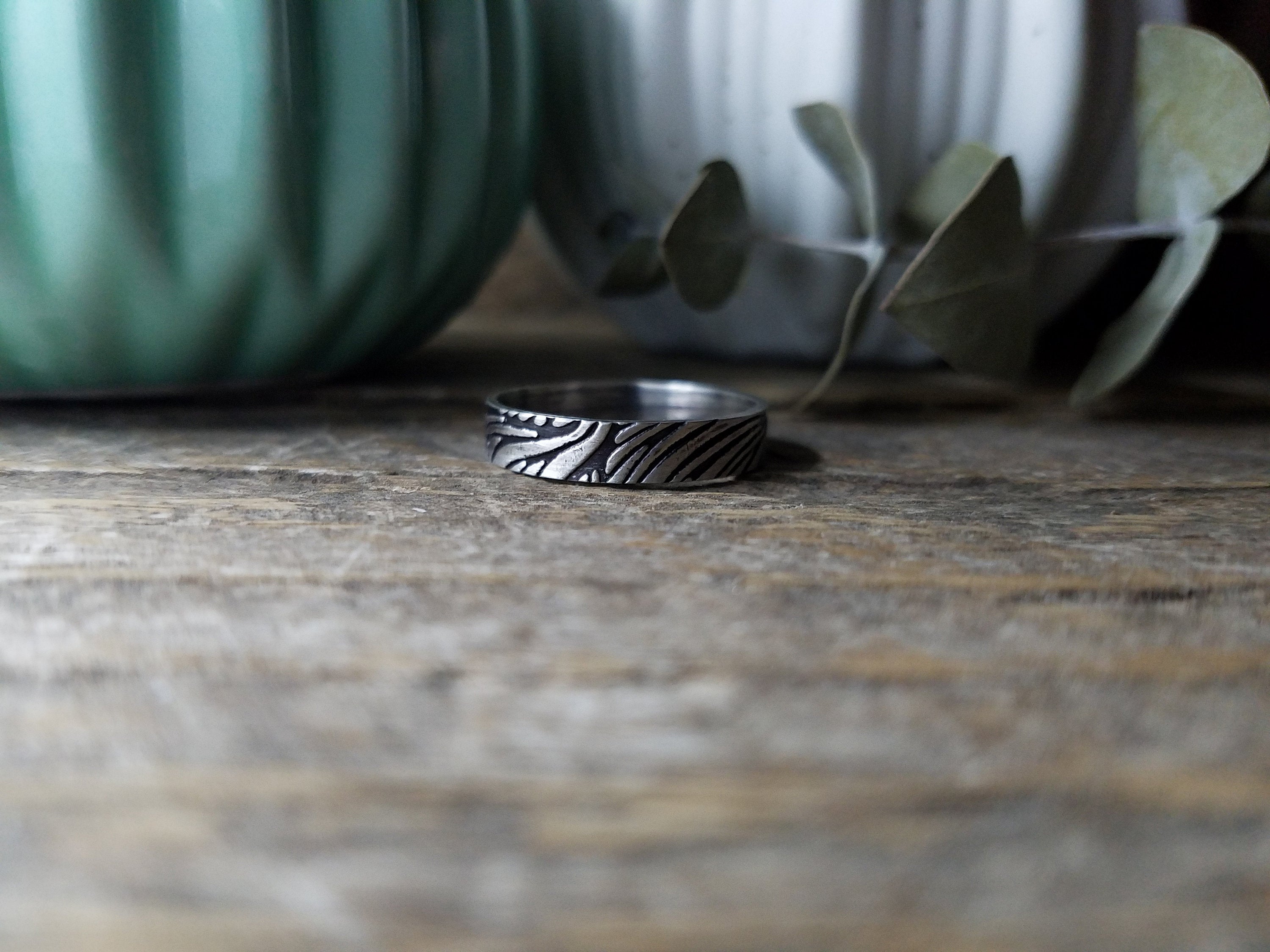 Feather | Flat Stax | Stacking Ring