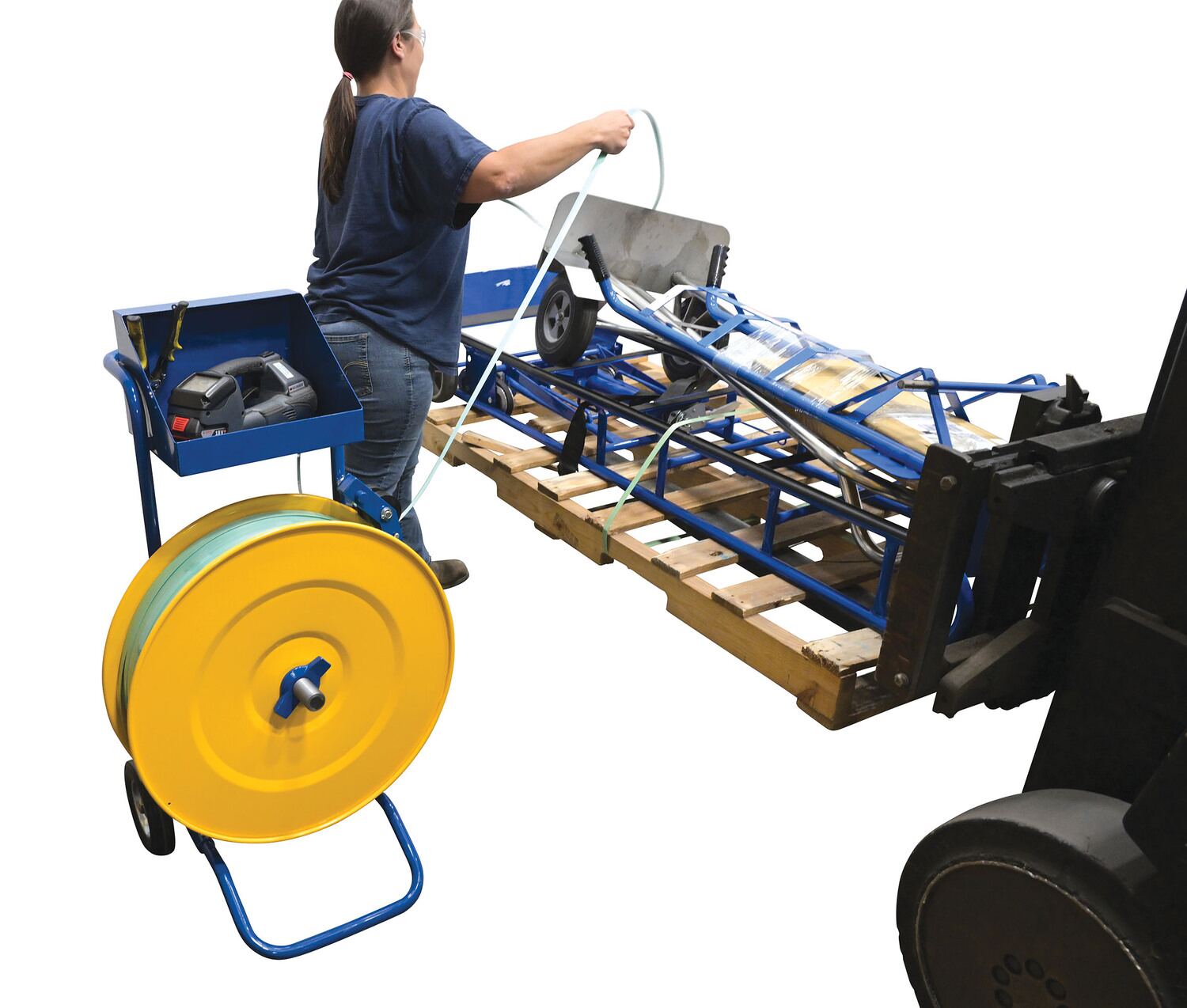 Vestil Manufacturing Corp Strapping Carts