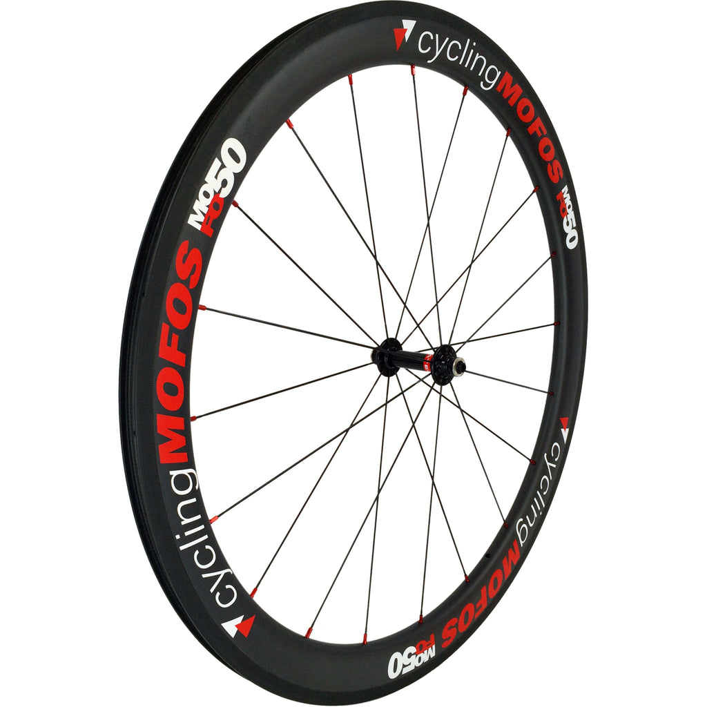 mofo 50mm carbon clincher (wheel set) - 25mm wide