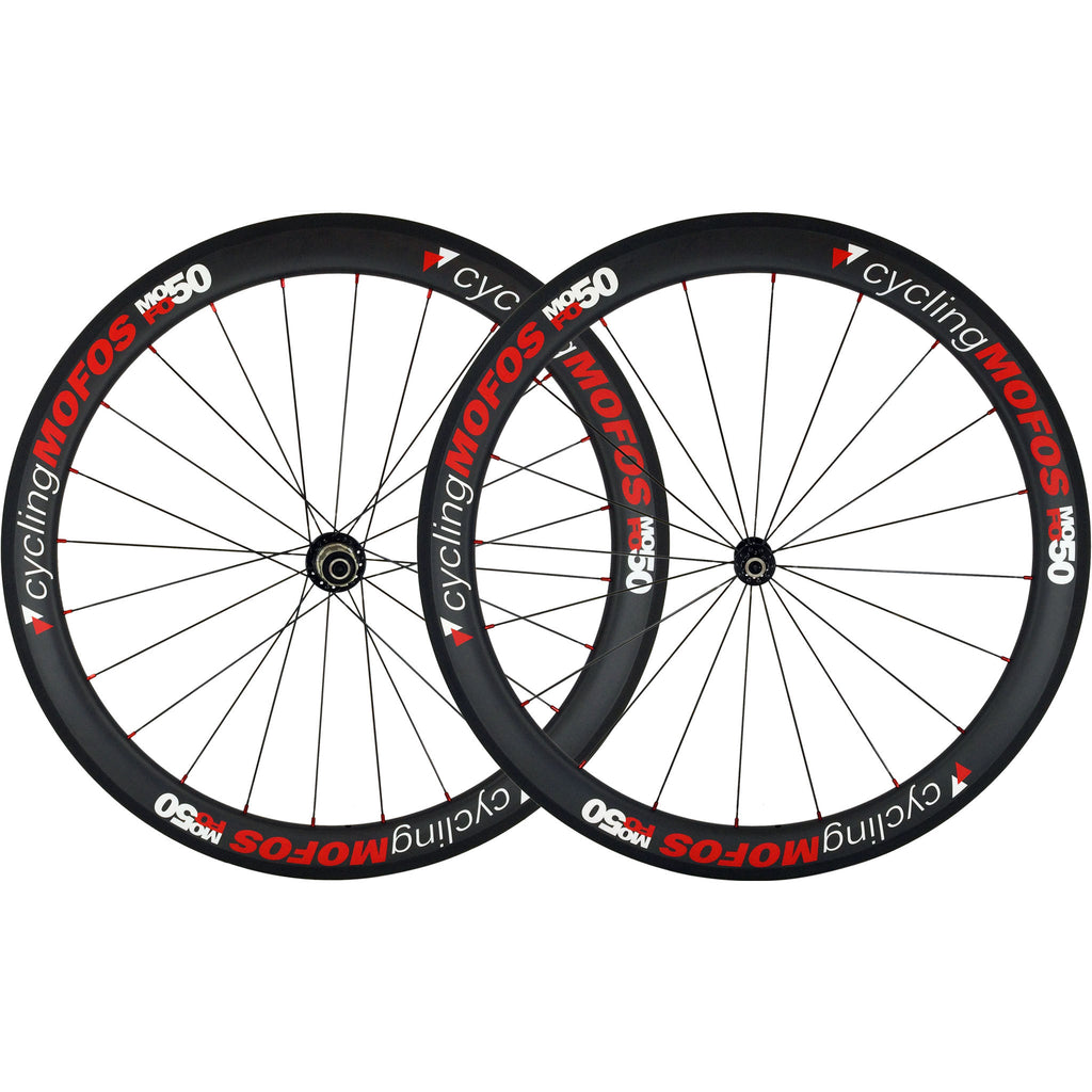 mofo 50mm carbon clincher (wheel set) - 25mm wide
