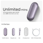 Plaud NotePin & AI Annual Unlimited Plan
