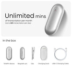 Plaud NotePin & AI Annual Unlimited Plan
