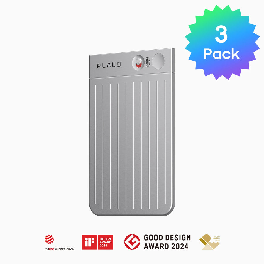 Plaud Note  | 3-Pack

