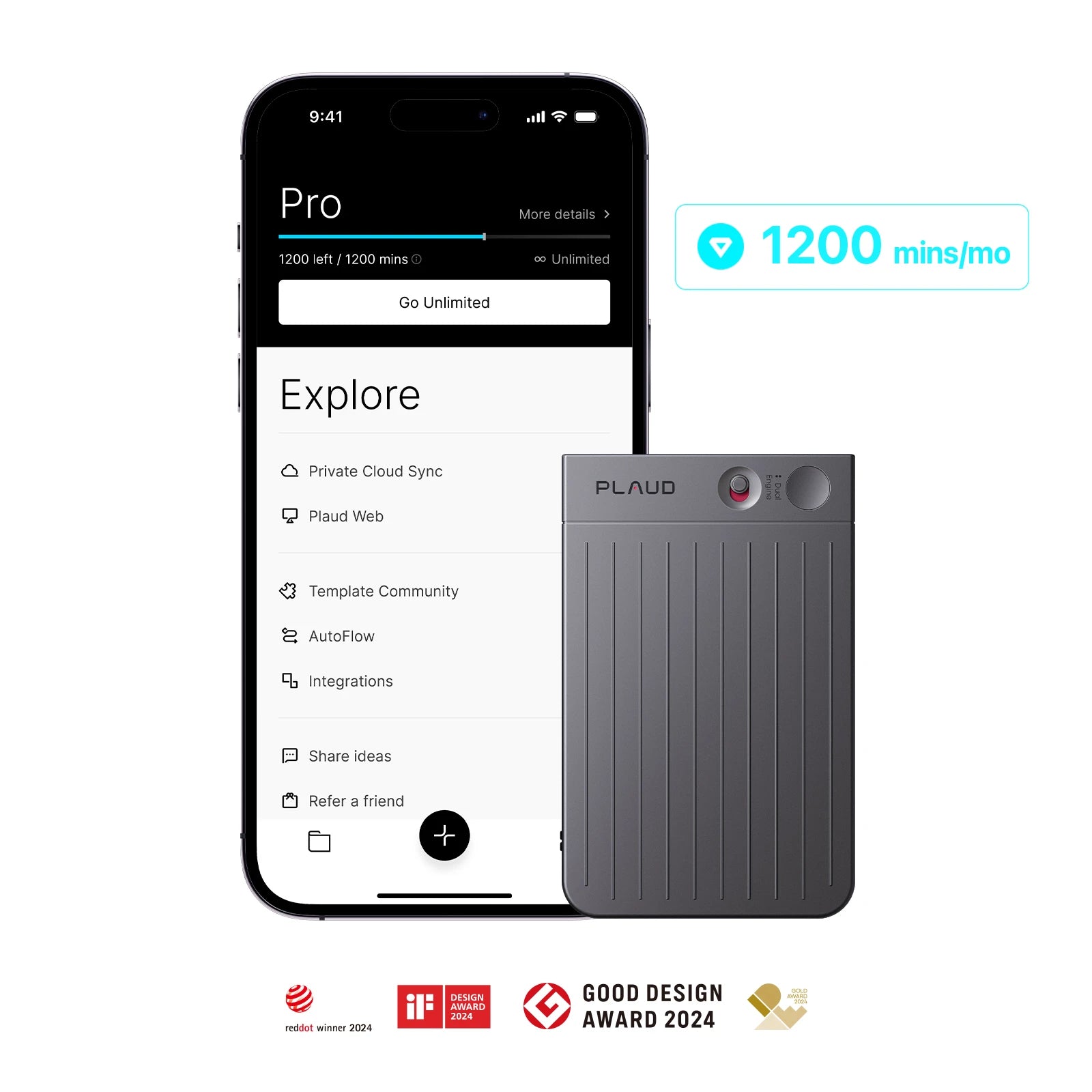 Plan Pro Anual de Plaud Note & AI