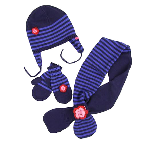 Cakewalk *Janice* Girls 3pc. Hat/Scarf/Gloves Set