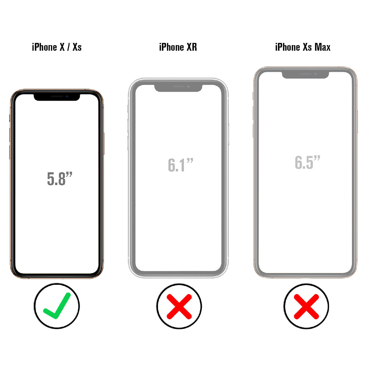 iPhone X/XR/Xs/Xs Max - Impact Protection Case