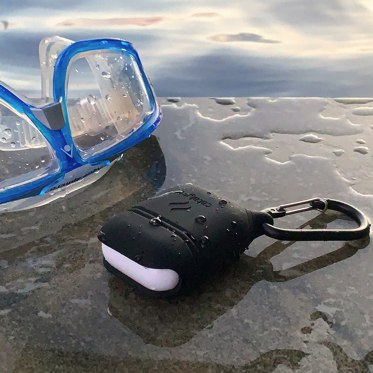 AirPods (Gen 2/1) - Waterproof Case, Special Edition + Carabiner