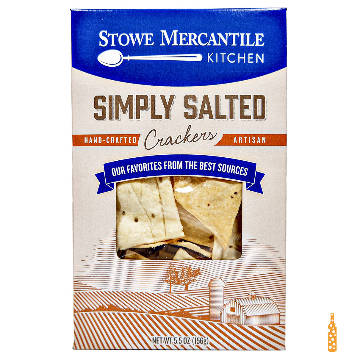 Stowe Mercantile Kitchen - Simply Salted Crackers (5.5 oz)