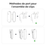 Clip & Broche Magnétique PLAUD NotePin
