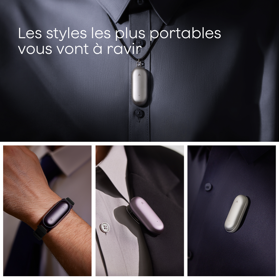 Plaud NotePin et Abonnement Annuel à l’IA Pro Plan
