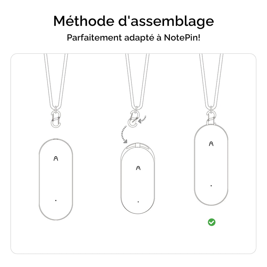 PLAUD NotePin Dragonne