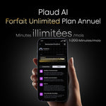 Abonnement Annuel Illimité Plaud AI