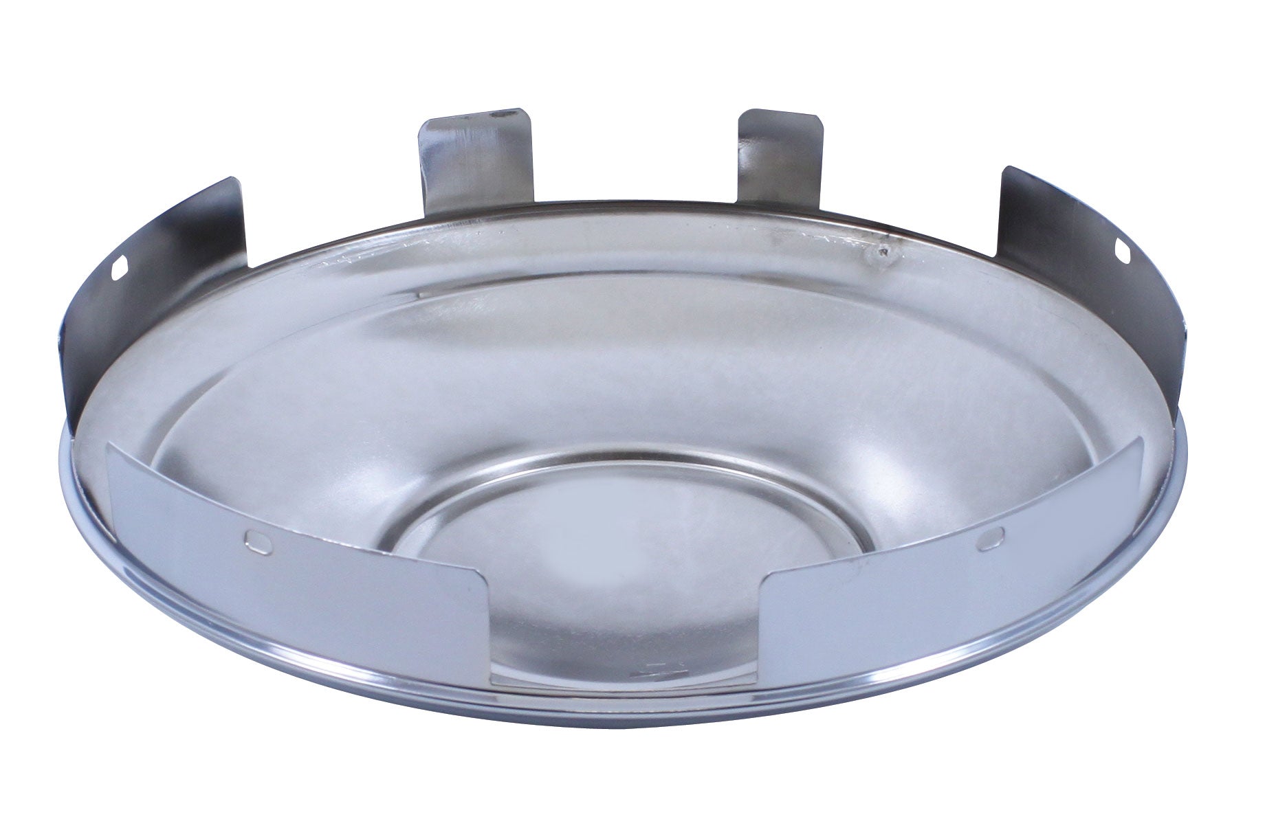 Universal Chrome Classic Front Hub Cap - 1