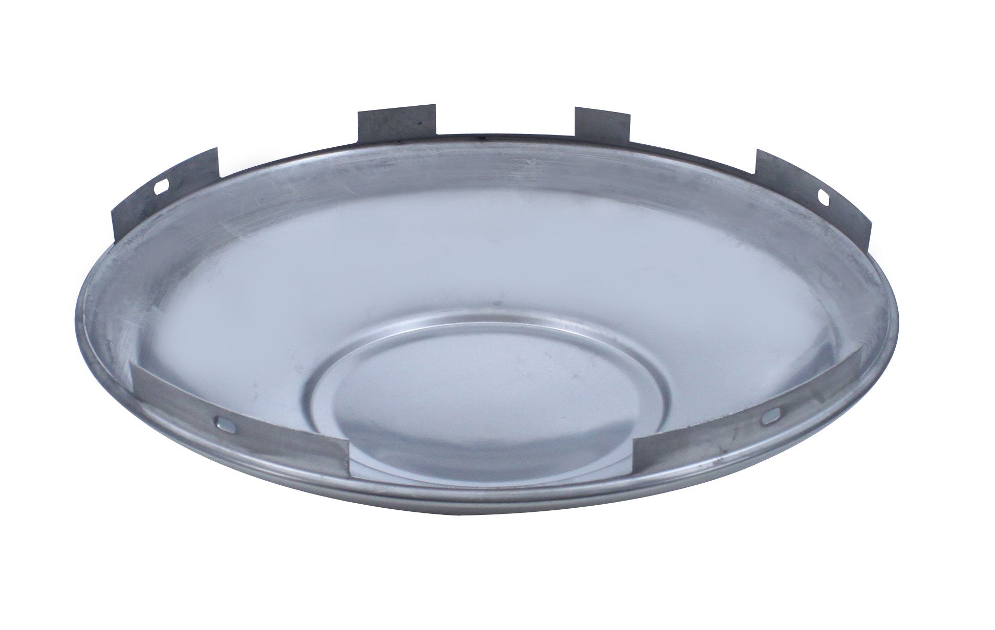 Universal Stainless Steel Classic Front Hub Cap - 7/16