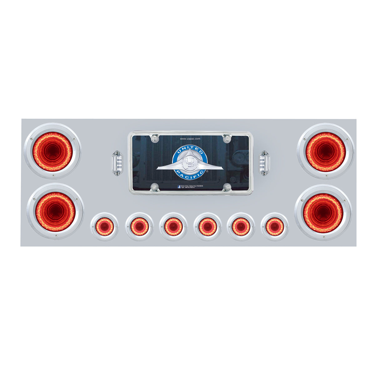 SS Rear Center Panel w/ Four 23 LED 4