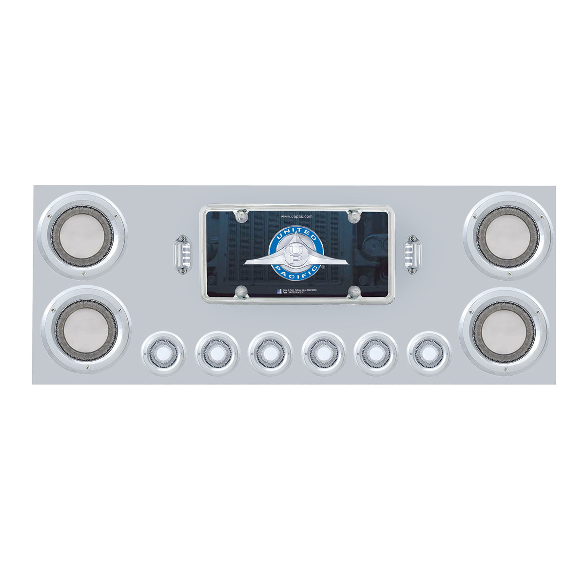 SS Rear Center Panel w/ Four 23 LED 4