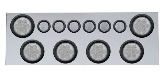 SS Rear Center Panel w/6X 7 LED 4