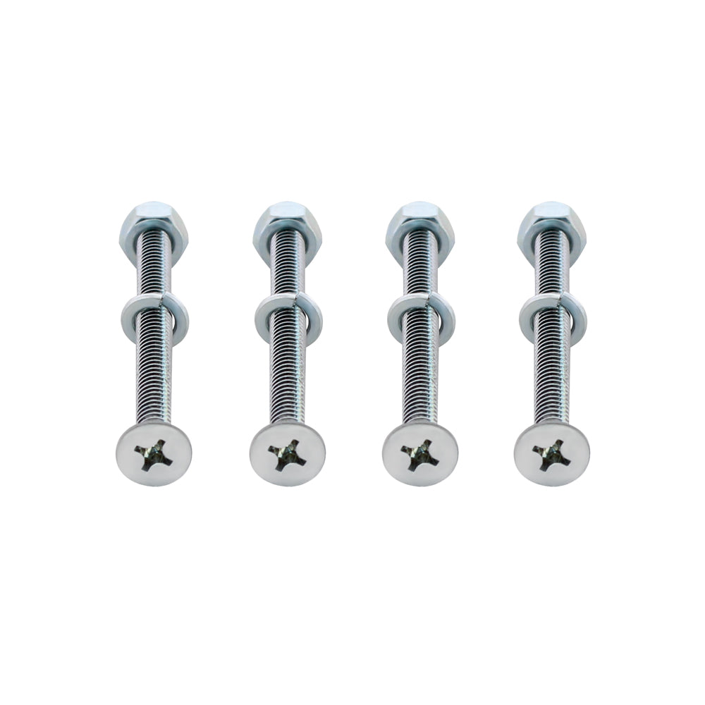 Chrome Floor Stand Mounting Hardware Only (4 Pack)