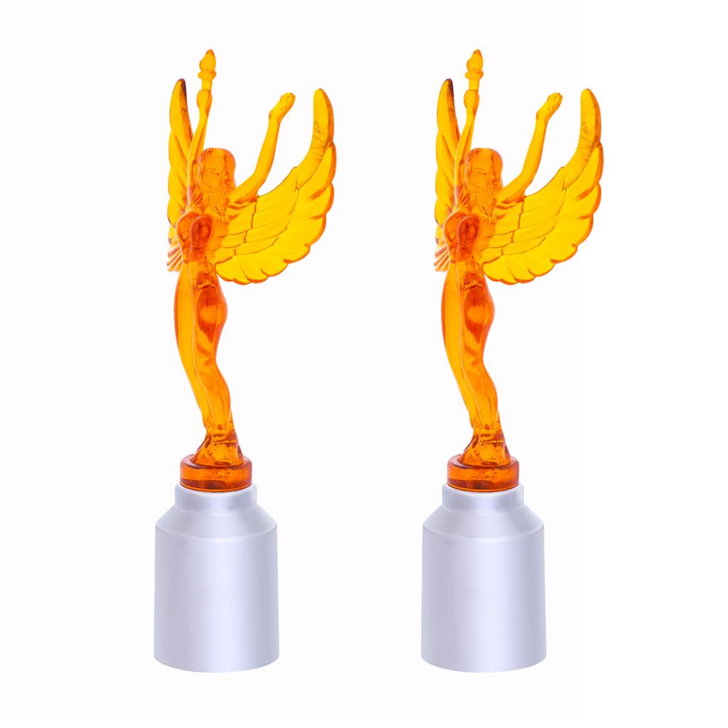 Flying Goddess Bumper Guide Tops - Amber (2 Pack)