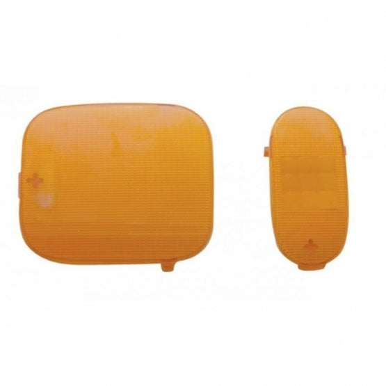 2/2006+ FREIGHTLINER DOME LIGHT LENS - AMBER