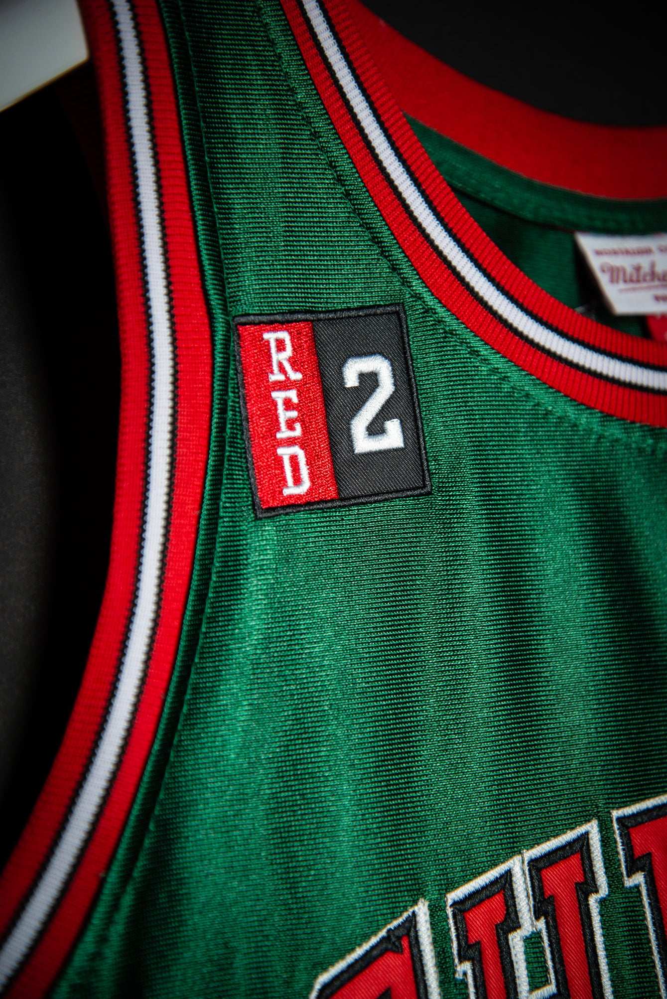 Michael Jordan Chicago Bulls Green Throwback Hardwood Classics 97-98 Swingman Jersey