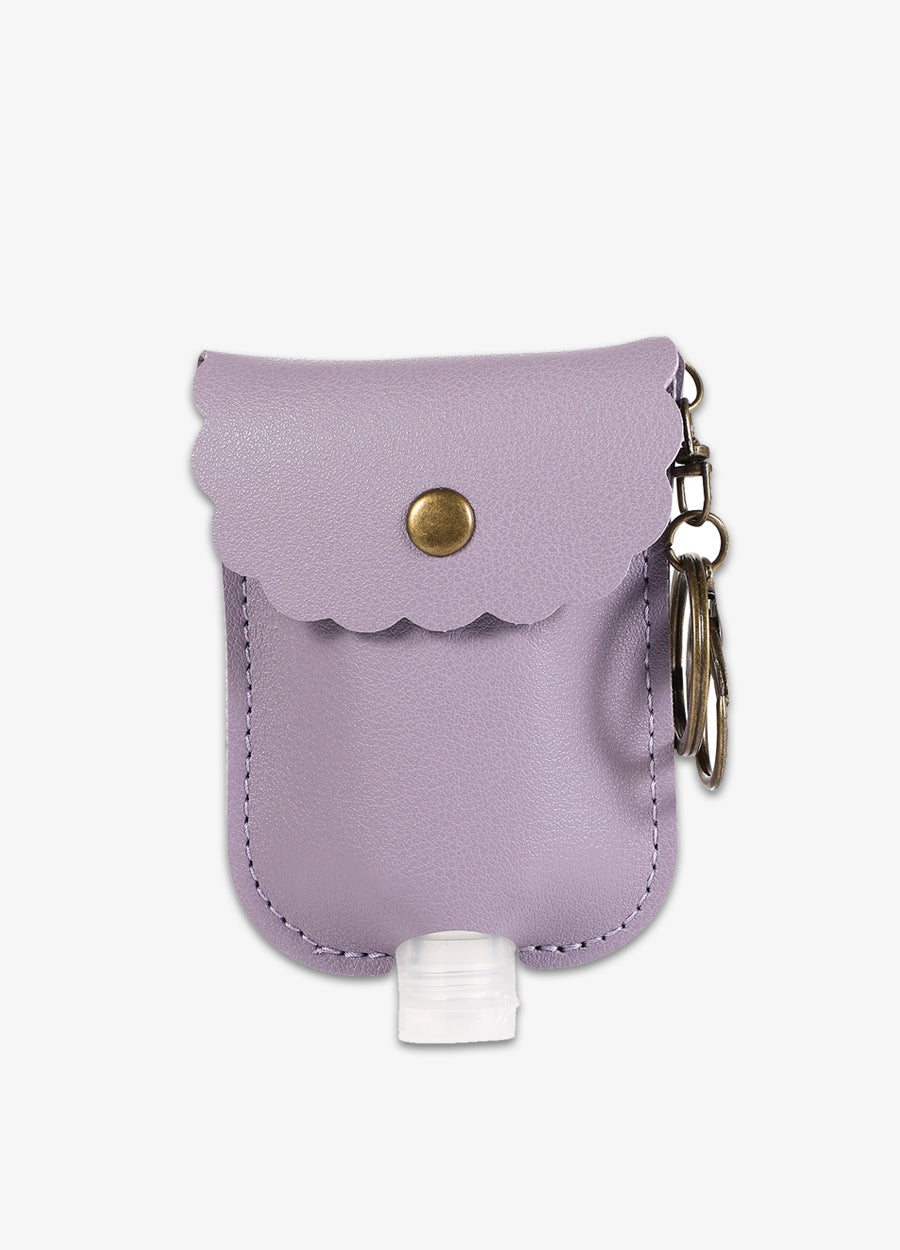 Hand Sanitizer Pocket Keychain in Violet