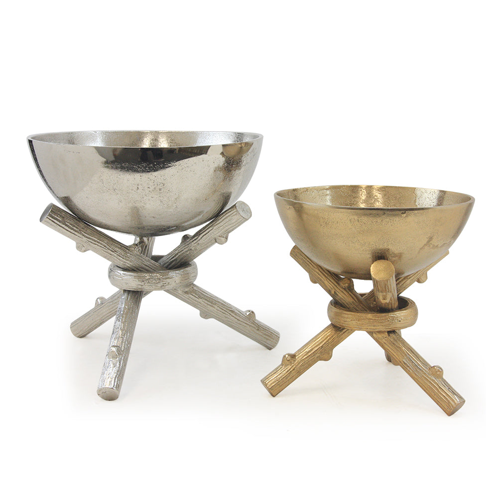  Bonfire Metal Bowl on Stand 