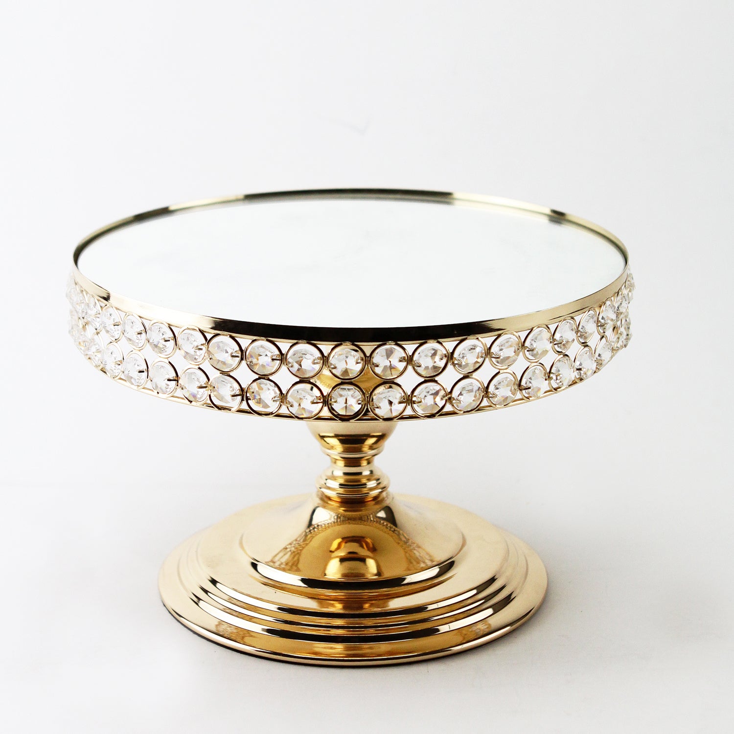  Crystal Cake Stand Serving Tray 