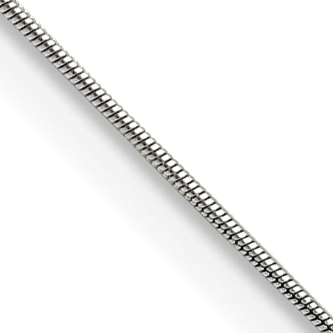 Chisel Stainless Steel Polished .90mm 16 inch Snake Chain