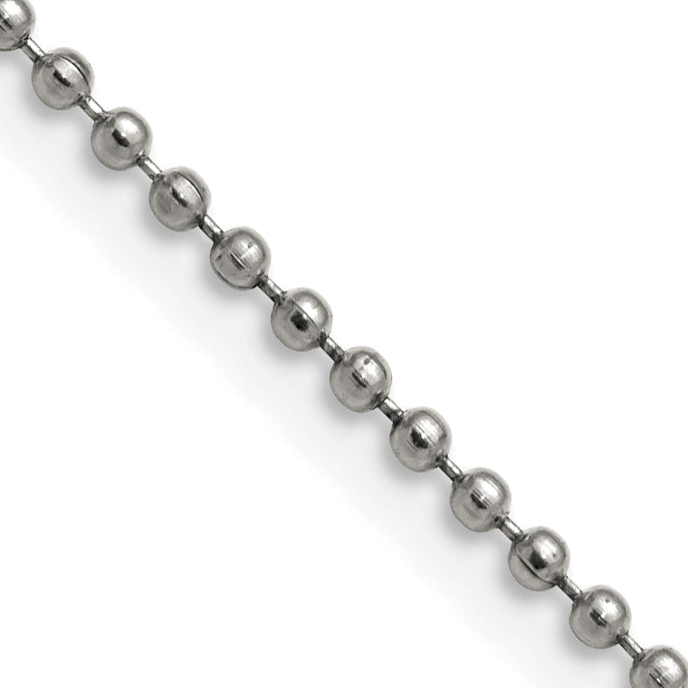 Chisel Stainless Steel Polished 2mm 16 inch Ball Chain