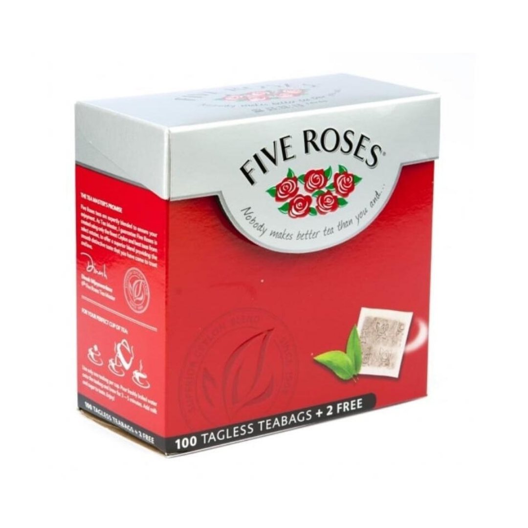 8-Pack of Five Roses Ceylon Tea, 8 x 100 bags