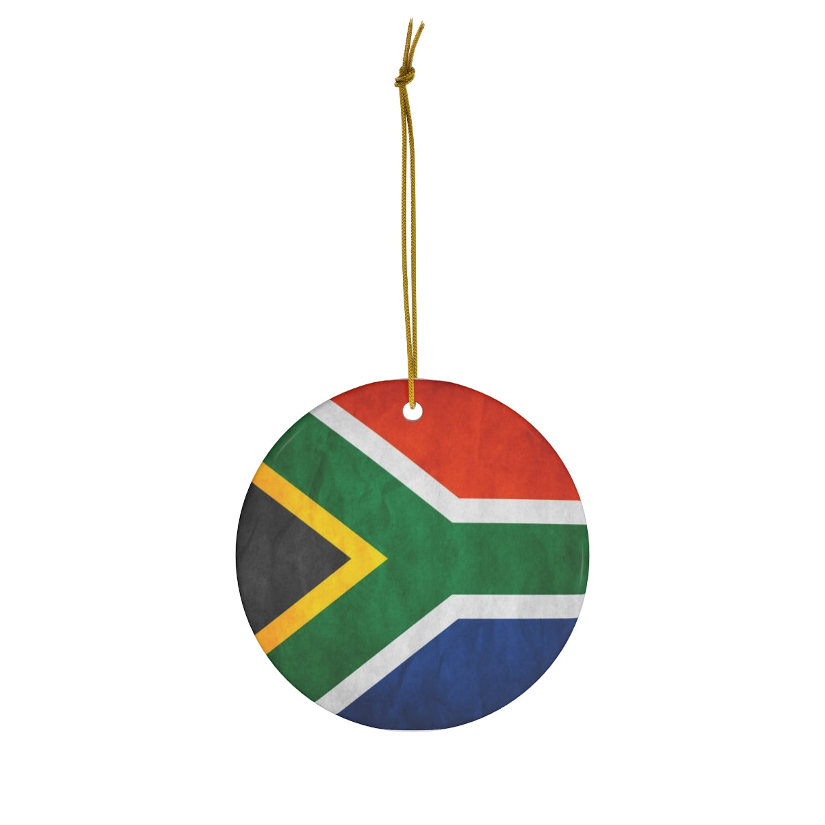 South African Circle Ceramic Ornament,