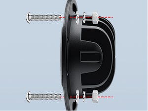 5 Inch 36W Upgraded Flush Mount Spot Flood LED Work Lights