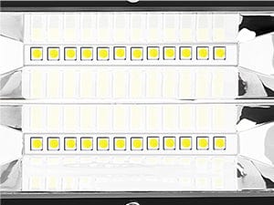 5 Inch 72W 10800LM Double Row Flood Led Light Bars