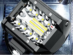 4 Inch 60W Triple Row Spot Flood LED Pods