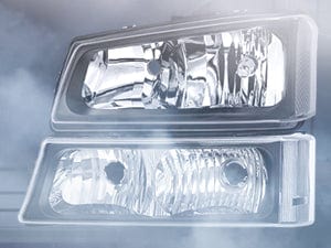 2003-2006 Chevy Silverado 1500 1500HD 2500 2500HD 3500 2007 Chevy Silverado 1500 2500 3500 Classic OE Style Black Housing Clear Reflector Headlight Taillight Assembly