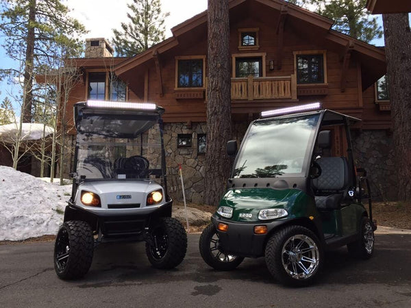 golf cart led light bar