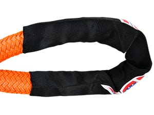 1in x 30ft Kinetic Recovery Rope & 2PCS 1/2 in x 24 in Soft Shackle Thicken