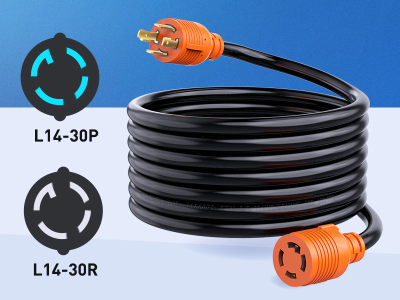 30Amp 15FT Generator Extension Cord