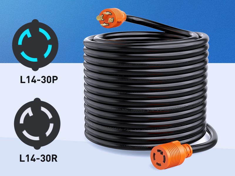 30Amp 50FT Generator Extension Cord