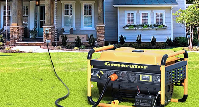 30Amp 100FT Generator Extension Cord Drag Tool