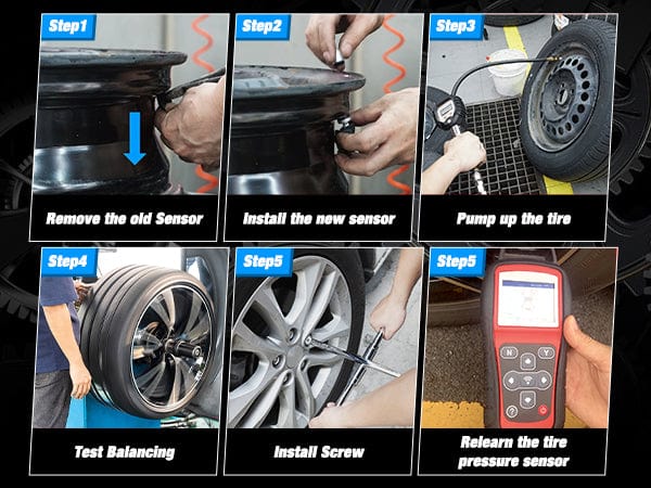 Tire Pressure Monitoring Sensor Installation