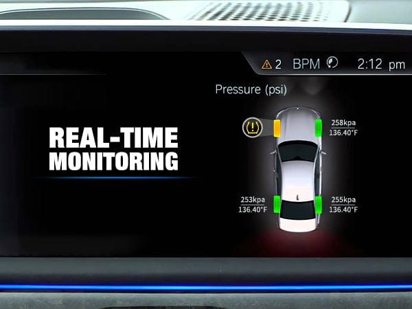 Tire Pressure Monitoring Sensor Real Time