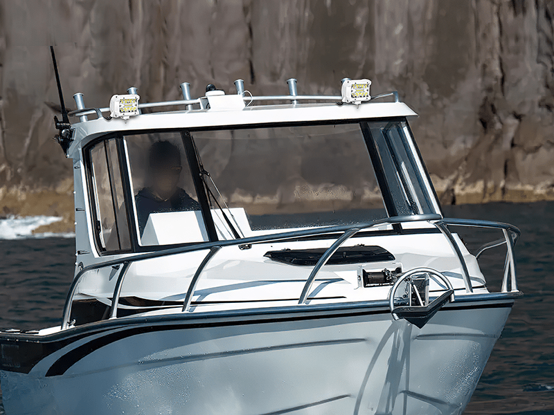 4 Inch 60W Spot Flood Combo White Case Led Work Lights