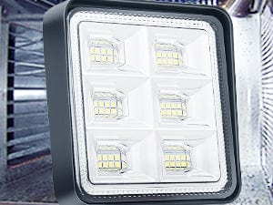 4 Inch 48LED Square Flood LED Pod Lights