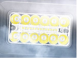 6 Inch 39W Upgraded Flush Mount Spot Flood LED Work Lights